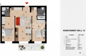 Apartament 3 camere 64 mp, Zorilor, lângă liceul Waldorf, 