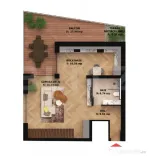 Apartament imens 2 camere cu 2 balcoane mari – EAS Residen