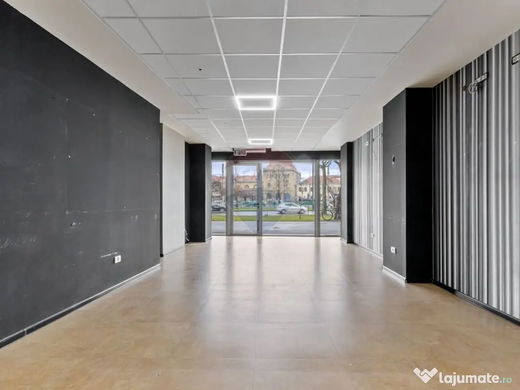 Spațiu comercial cu vad stradal de inchiriat in zona Pia...