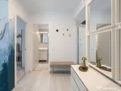 3 camere, 2 bai, NOU, centrala proprie, decomandat, LA CHEIE 