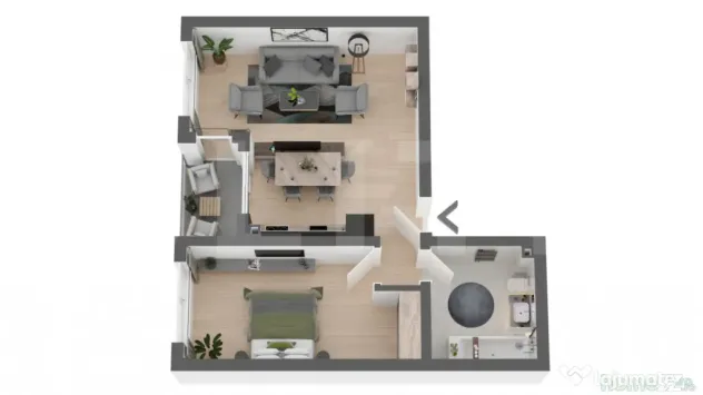Apartament 2 camere, 49mp, priveliste spectaculoasa, Apahida - Apahida (Cluj)