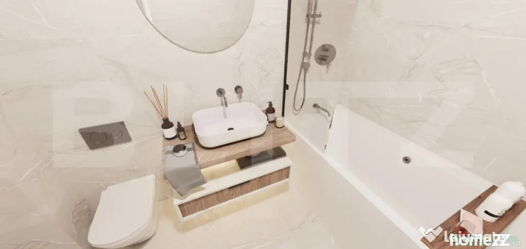 Apartament 2 camere, 49mp, priveliste spectaculoasa, Apahida - Apahida (Cluj)