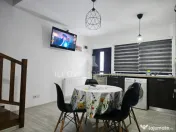 Studio 2 nivele 42mp, utilat si mobilat, curte 11mp, parcare 