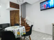 Studio 2 nivele 42mp, utilat si mobilat, curte 11mp, parcare 