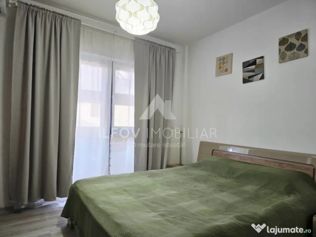 Studio 2 nivele 42mp, utilat si mobilat, curte 11mp, parcare