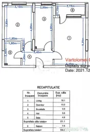 2 camere cu 2 parcari subterane Pipera Rond OMV 
