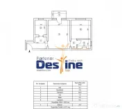 PACURARI , Apartament 2 camere, SEMIDECOMANDAT , 109.900 eur 