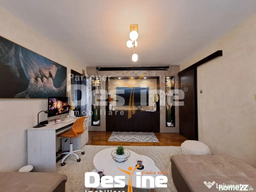 PACURARI , Apartament 2 camere, SEMIDECOMANDAT , 109.900 eur