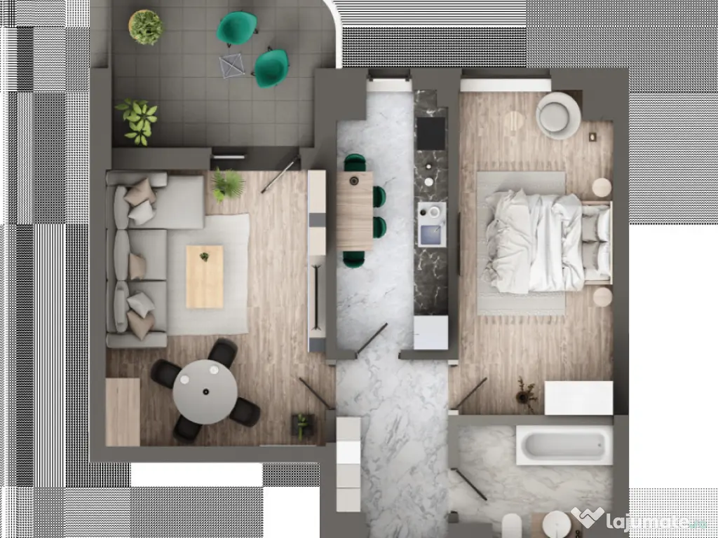 Apartament cu 2 cam | Finalizare 2026 | Direct dezvoltator |