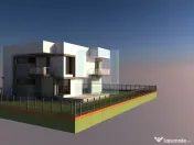 Casa 4 camere,stil Mediteranean- zona Primăverii. Sanpetru 