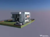 Casa 4 camere,stil Mediteranean- zona Primăverii. Sanpetru 