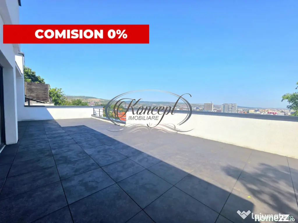 Spatiu de birouri cu terasa si panorama spectaculoasa