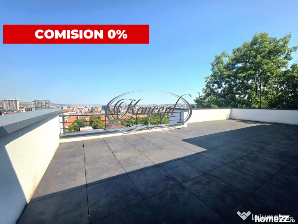 Spatiu de birouri cu terasa si panorama spectaculoasa