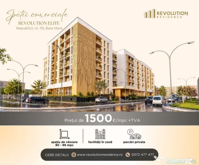 NEW! COMISION 0% - Spatiu Comercial Bdul Republicii 115,Baia Mare - Baia Mare (Maramures)