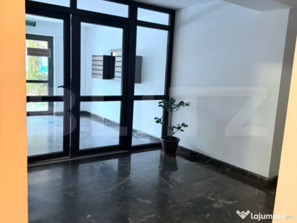 Garsonieră de lux, parter înalt, 28 mp, zona LIVADA POSTEI