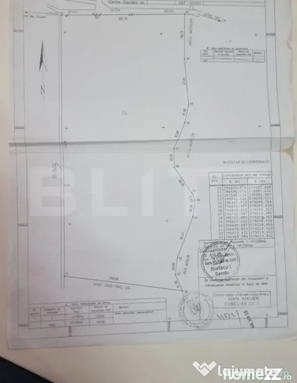 TEREN 14 HA,front stradal 60 ml LIPANESTI PH - Lipanesti (Prahova)