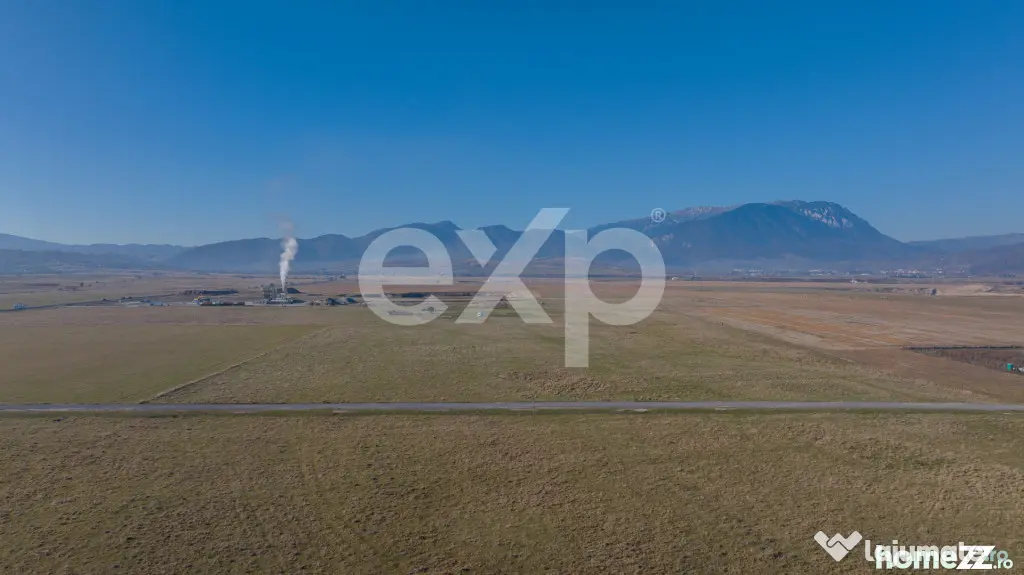 Teren 11.600 mp – Râșnov, zona Tabăra, 230 m de DN 73