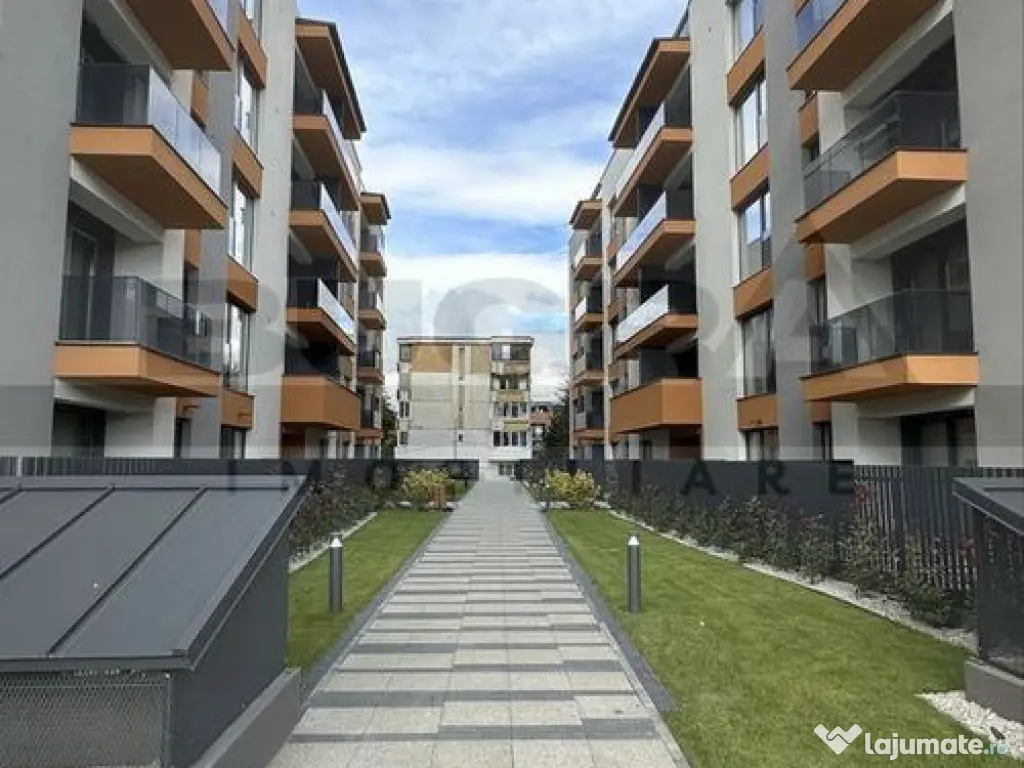 Apartament 2 camere, 48 mp, semifinisat, garaj, zona Lero...