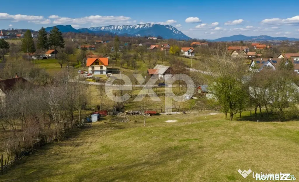 Teren cu priveliște panoramică în Sohodol – Bran