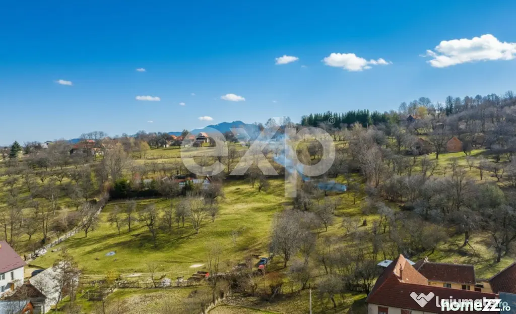 Teren cu priveliște panoramică în Sohodol – Bran