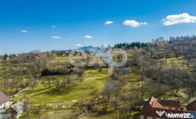 Teren cu priveliște panoramică în Sohodol – Bran