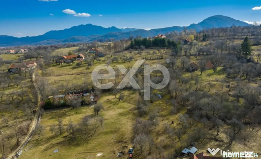 Teren cu priveliște panoramică în Sohodol – Bran