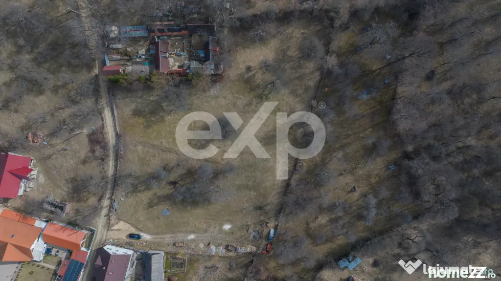 Teren cu priveliște panoramică în Sohodol – Bran