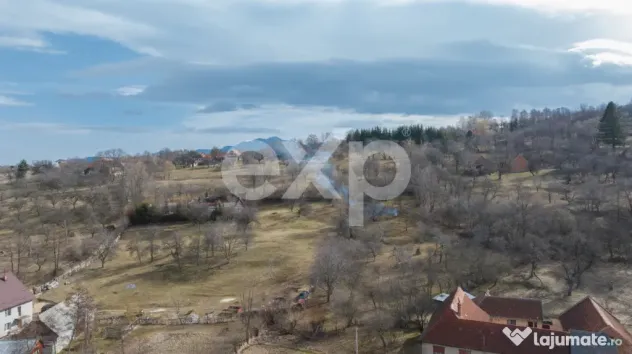 Teren cu priveliște panoramică în Sohodol – Bran