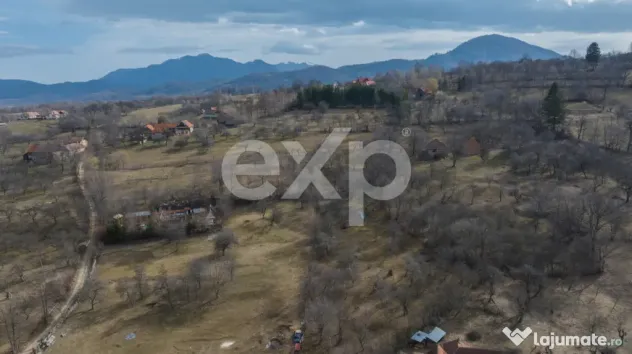 Teren cu priveliște panoramică în Sohodol – Bran