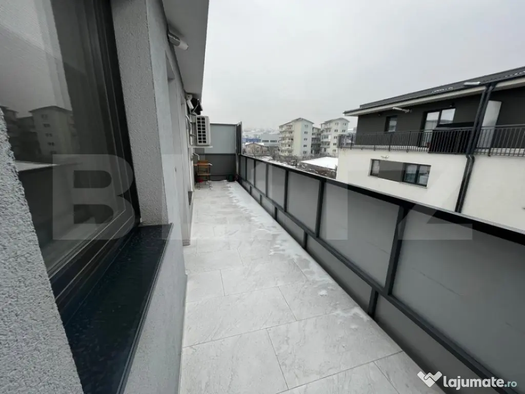 Apartament 2 camere, decomandat, terasă, bloc nou, lift, Ca