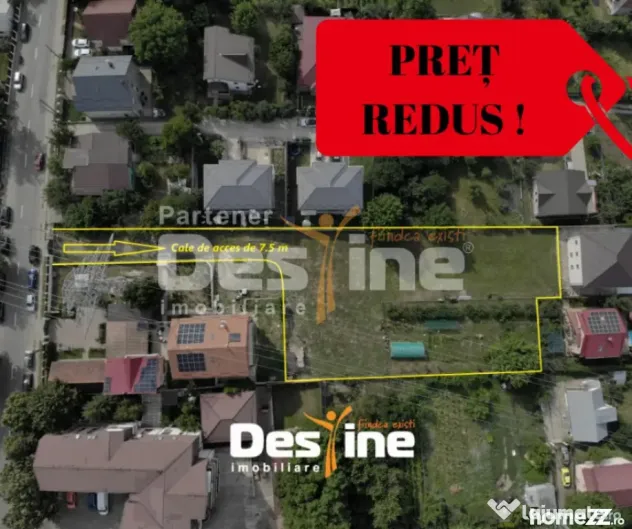 Teren Intravilan 3300 mp Tudor Neculai - CUG, Utilități, D