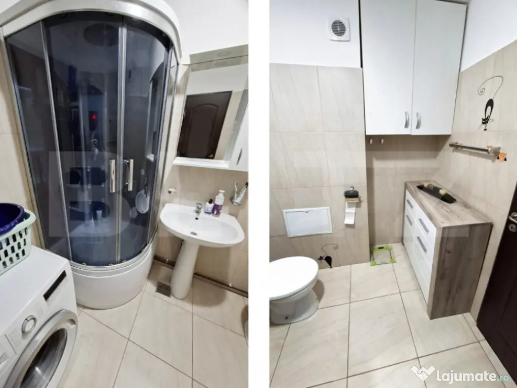 Apartament 2 camere, 50 mp, parcare exterioara, la cheie, Ba