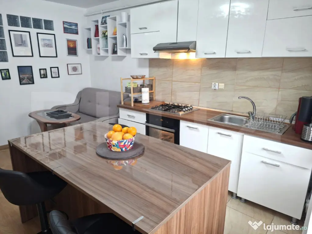 Apartament 2 camere, 50 mp, parcare exterioara, la cheie, Ba