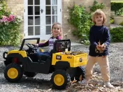 UTV electric pentru 2 copii, Caterpilar CAT 2x45W 12V 10Ah Yellow 