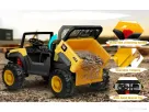 UTV electric pentru 2 copii, Caterpilar CAT 2x45W 12V 10Ah Yellow