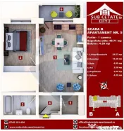 Studio generos 48 mp | Parcare inclusa | Subcetate City 2