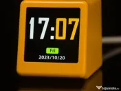 Statie meteo inteligenta, ceas, temperatura/umiditate conectare Wi-Fi 