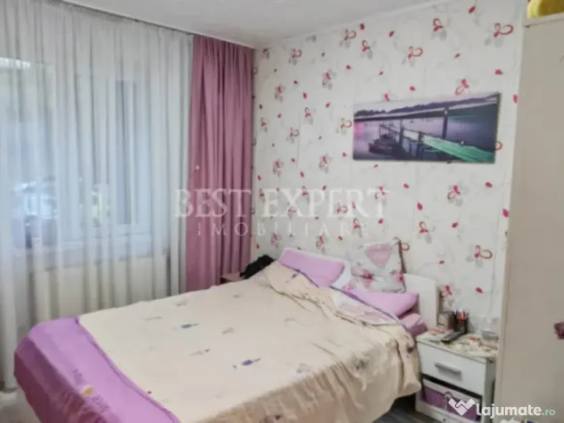 Apartament 4 camere cu geam la baie, bloc reabilitat, 5 min