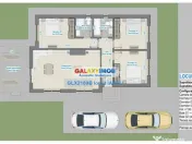 Casa Singulara Parter 4 camere Tunari Stil Mediteranean 