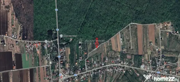 Teren Intravilan Peris, 1400 mp, langa Padure