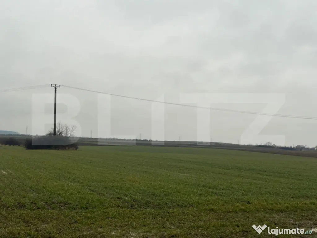 Teren mixt intravilan + extravilan, 10.400 mp, deschidere 50