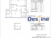 Comision 0% Apartament cu 2 camere, 59 mp, Pacurari etaj 1 