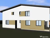 Casa tip Duplex- 4 camere, 130mp, 500 mp teren - Stupini Bra 