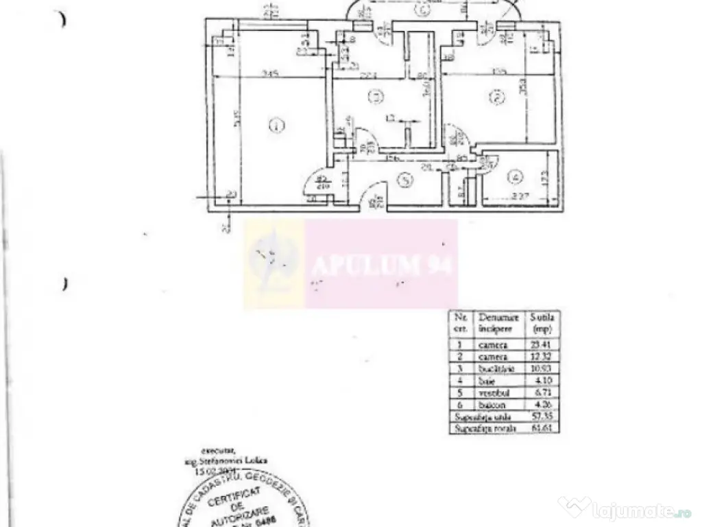 Vanzare apartament de 2 camere Calea Calarasilor- Matei B...