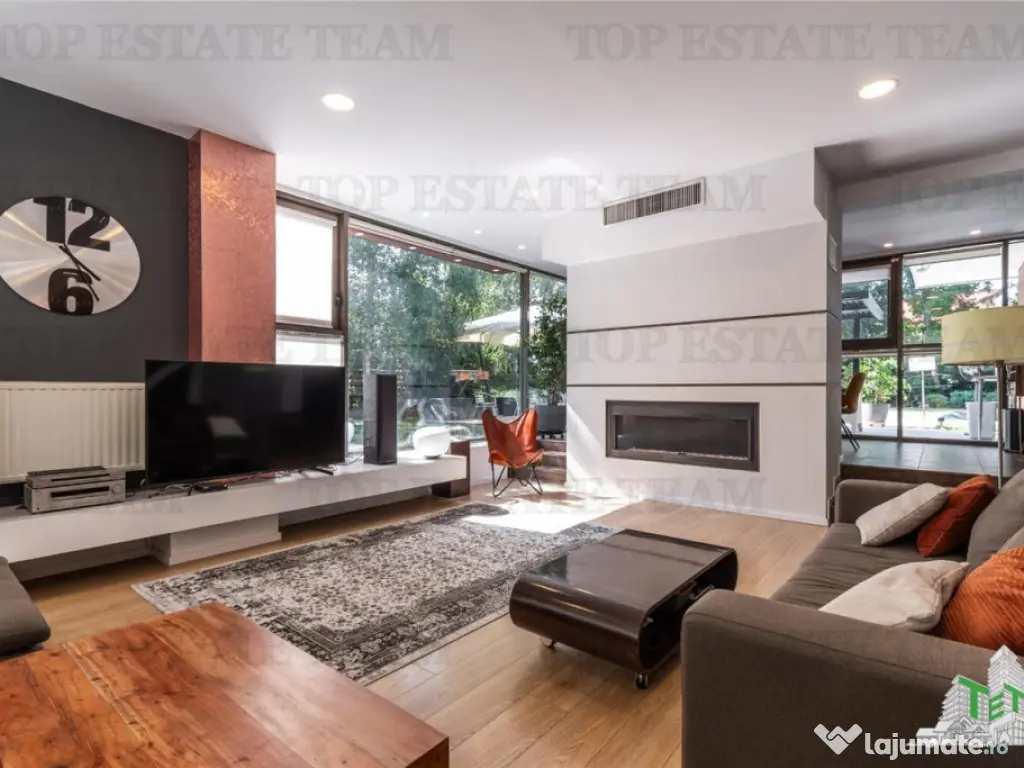 Vila premium cu 7 camere, piscina privata si terasa de 90 mp