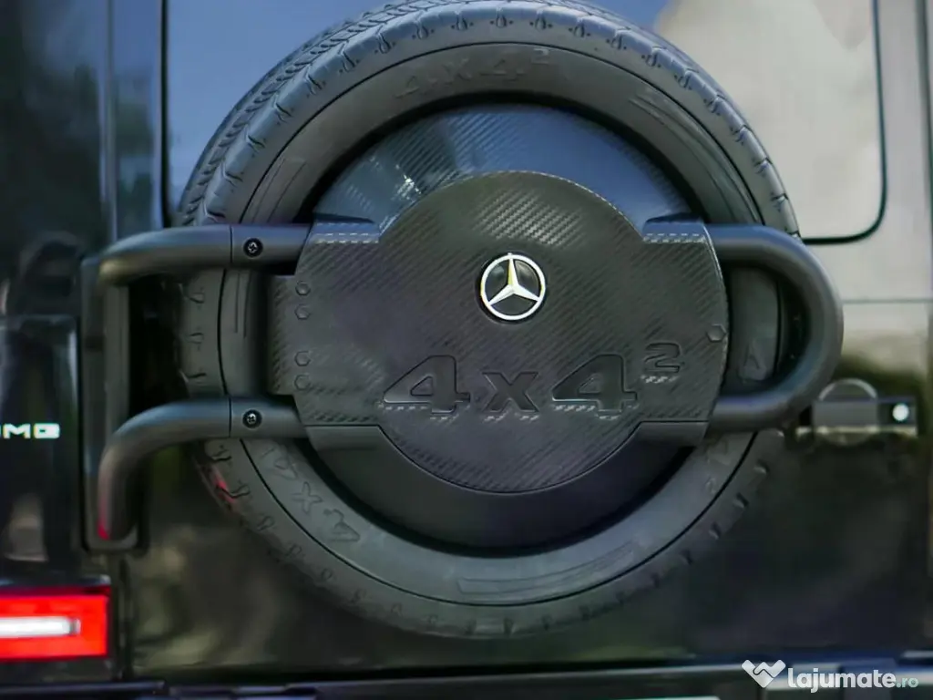 Masinuta electrica pt. 2 copii Mercedes G63, 4x 200W, 24V-14Ah Black