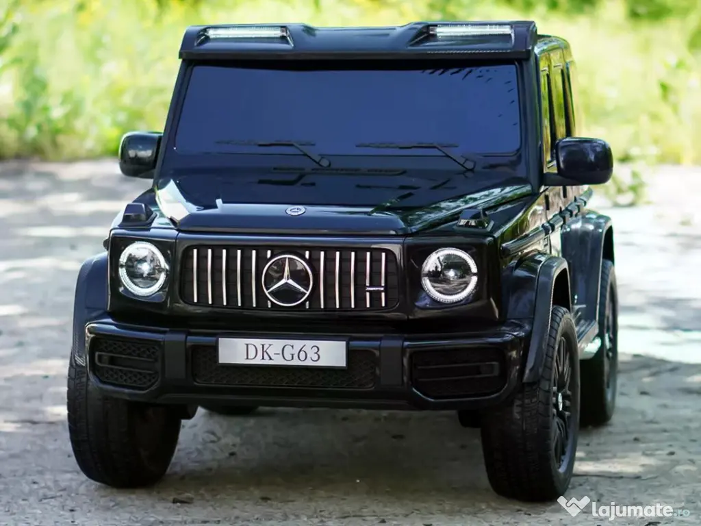 Masinuta electrica pt. 2 copii Mercedes G63, 4x 200W, 24V-14Ah Black