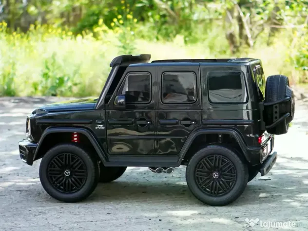 Masinuta electrica pt. 2 copii Mercedes G63, 4x 200W, 24V-14Ah Black