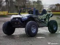 UTV electric pentru 4 copii, Kinderauto BJX1928 24V 14Ah , 500W Army camo