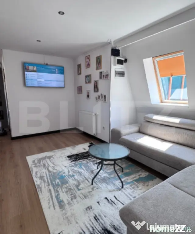 Apartament semidecomandat cu 3 camere, 87,64 mp utili, parca - Floresti (Cluj)